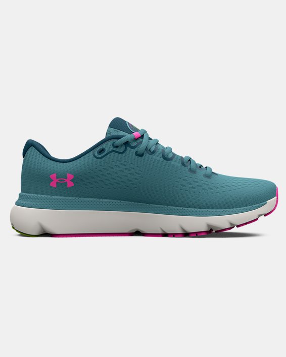 Women's UA HOVR™ Infinite 4 Running Shoes, Blue, pdpMainDesktop image number 6